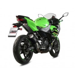 TERMINALE MIVV MK3 KAWASAKI NINJA 400 2018-2020, NON OMOLOGATO CARBONIO