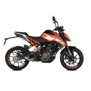 TERMINALE MIVV MK3 KTM DUKE 125 2017-2020, NON OMOLOGATO CARBONIO