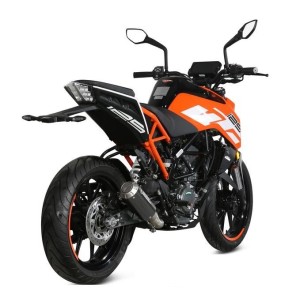 TERMINALE MIVV MK3 KTM DUKE 125 2017-2020, NON OMOLOGATO CARBONIO
