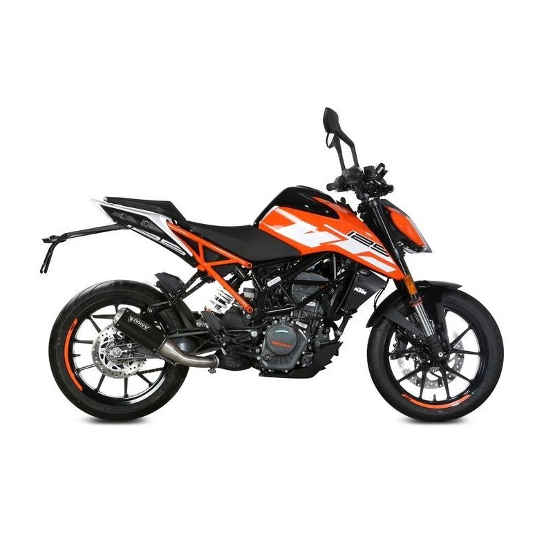 EXHAUST MIVV MK3 KTM 125 2017-2019, NOT APPROVED BLACK