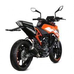 TERMINALE MIVV MK3 KTM 125 2017-2019, NON OMOLOGATO BLACK