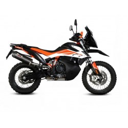 TERMINALE MIVV OVALE KTM 790 ADVENTURE 2019-2020, OMOLOGATO CARBONIO