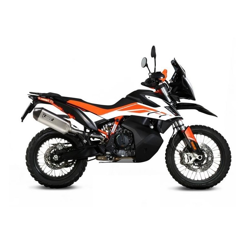 TERMINALE MIVV SPEED EDGE KTM 790 ADVENTURE 2019-2020, OMOLOGATO ACCIAIO/CARBONIO