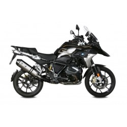 TERMINALE MIVV SPEED EDGE BMW R 1250 GS ADVENTURE 2018-2020, OMOLOGATO ACCIAIO/CARBONIO