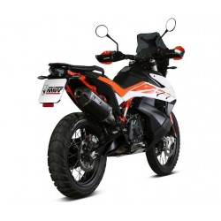 EXHAUST MIVV SPEED EDGE FOR KTM 790 ADVENTURE 2019-2020, APPROVED BLACK/CARBON