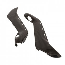 COPPIA FIANCHETTI SOTTO SERBATOIO LIGHTECH IN CARBONIO LUCIDO DUCATI PANIGALE V4/S 2018-2019