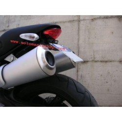 LICENSE PLATE SUPPORT DUCATI MONSTER 1100 2009-2010, WITH ADJUSTABLE INCLINATION