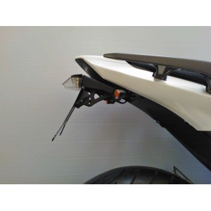 LICENSE PLATE SUPPORT HONDA NC 750 X 2014-2015, WITH ADJUSTABLE INCLINATION