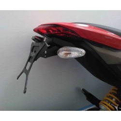 LICENSE PLATE SUPPORT DUCATI HYPERSTRADA 821 2013-2015, WITH ADJUSTABLE INCLINATION