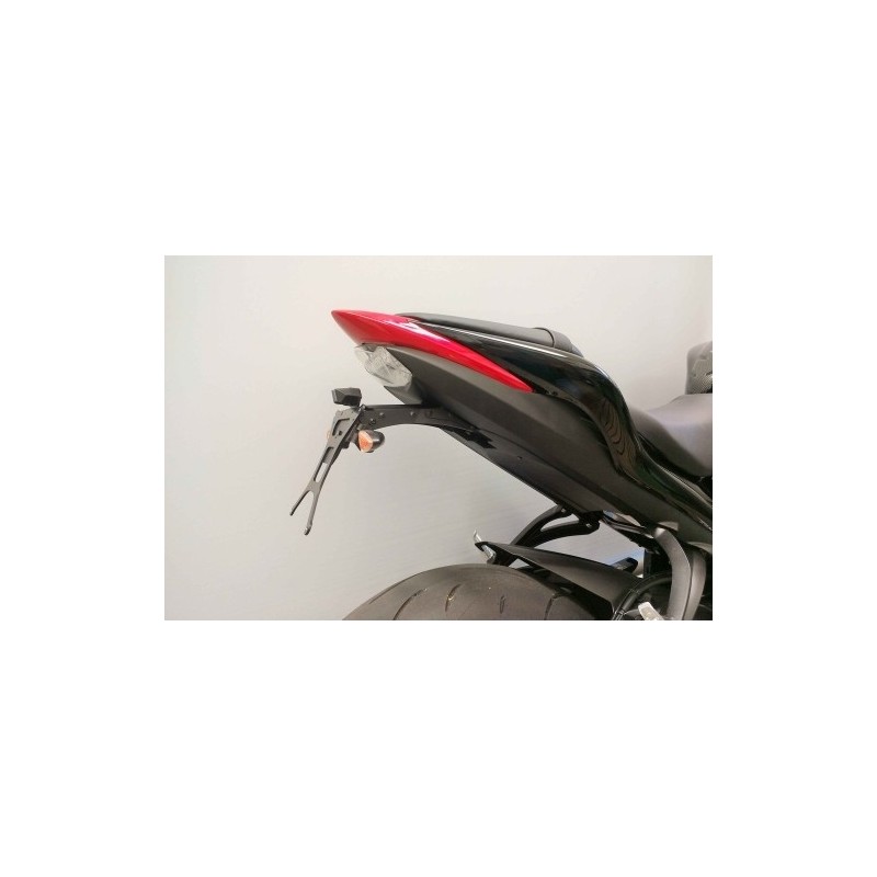PORTAMATRÍCULA SUZUKI GSX-S 1000 F 2015-2020, CON INCLINACIÓN AJUSTABLE