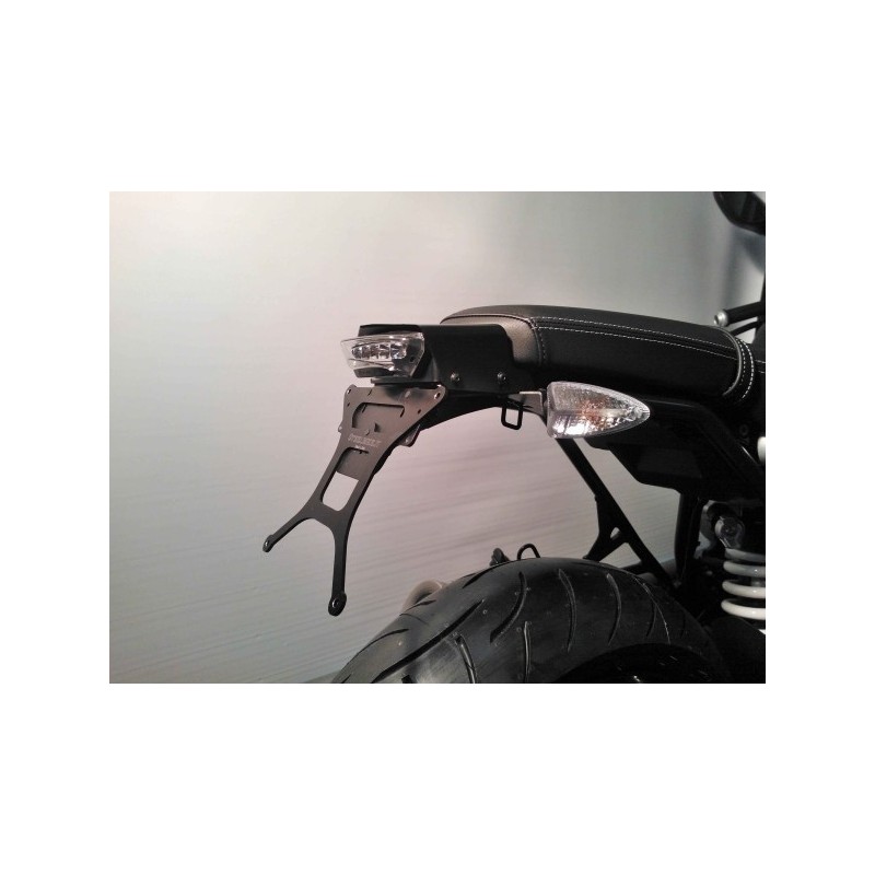 LICENSE PLATE SUPPORT BMW R NINE T SCRAMBLER 2016-2020, WITH ADJUSTABLE INCLINATION