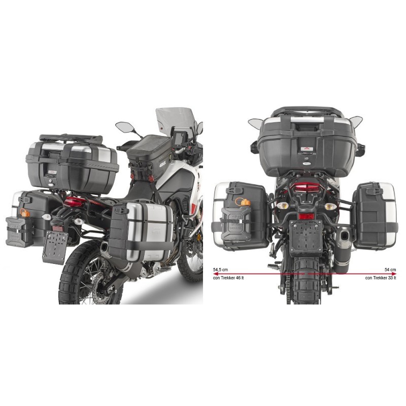 PORTAVALIGIE LATERALE GIVI PL ONE-FIT MONOKEY YAMAHA TENERE 700 2019-2020