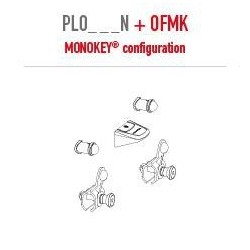 KIT MONTAGE FÜR MONTAGGIO KOFFER GIVI MONOKEY SU PORTAKOFFER LATERALE PL ONE-FIT