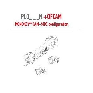 KIT DE FIJACIÓN PARA MONTAGGIO VALIGIE GIVI MONOKEY CAM-SIDE SU PORTAMALETAS LATERAL PL ONE-FIT