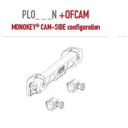 KIT MONTAGE FÜR MONTAGGIO KOFFER GIVI MONOKEY CAM-SIDE SU PORTAKOFFER LATERALE PL ONE-FIT