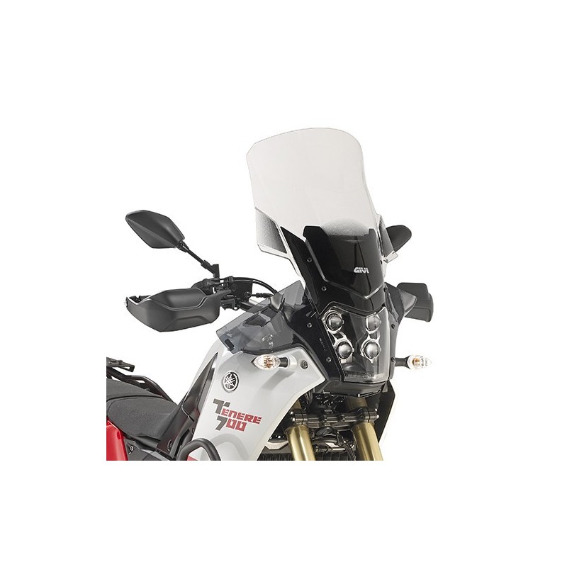 GIVI WINDSCREEN YAMAHA TENERE 700 2019-2020, TRANSPARENT