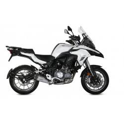 TERMINALE MIVV DELTA RACE BENELLI TRK 502 2018-2020, OMOLOGATO ACCIAIO/CARBONIO