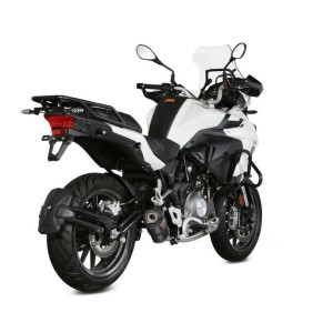 TERMINALE MIVV OVALE BENELLI TRK 502 2018-2020, OMOLOGATO CARBONIO