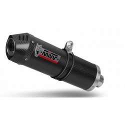 TERMINALE MIVV OVALE PER BENELLI TRK 502 2018-2020, OMOLOGATO CARBONIO