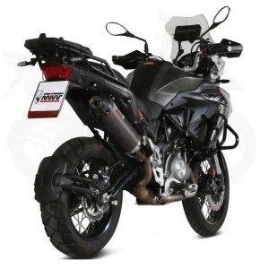 TERMINALE MIVV OVALE BENELLI TRK 502 X 2018-2020, OMOLOGATO CARBONIO