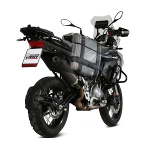 TERMINALE MIVV OVALE BENELLI TRK 502 X 2018-2020, OMOLOGATO CARBONIO