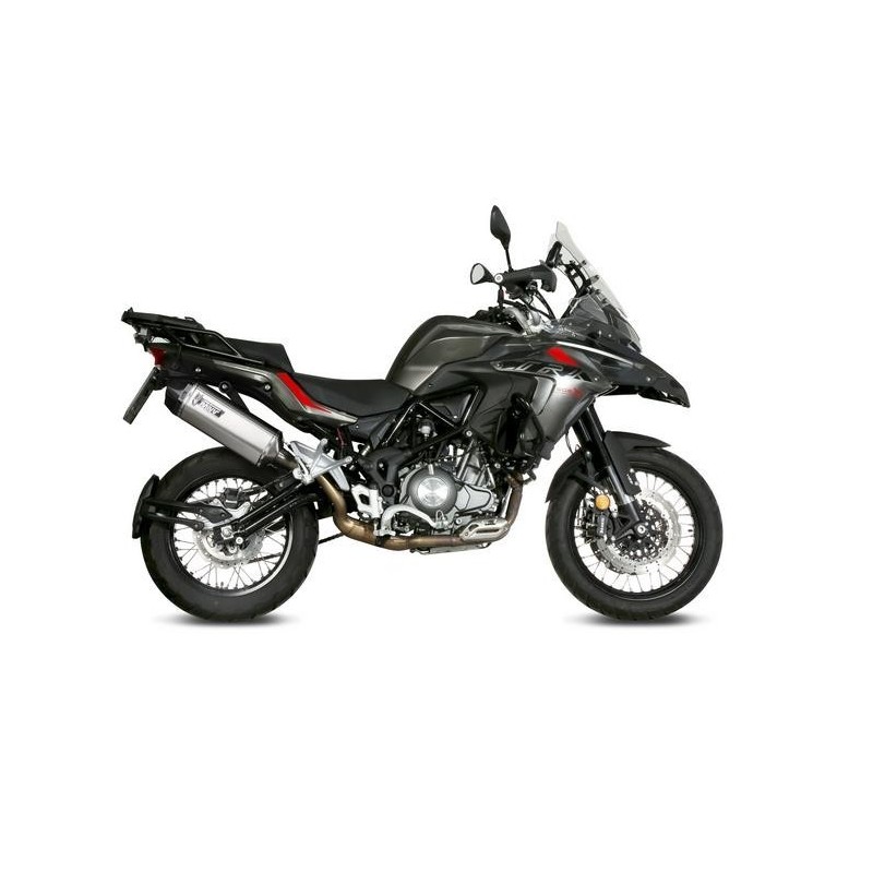 EXHAUST MIVV SPEED EDGE BENELLI TRK 502 X 2018-2020, APPROVED STEEL/CARBON