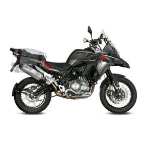 EXHAUST MIVV SPEED EDGE BENELLI TRK 502 X 2018-2020, APPROVED STEEL/CARBON