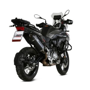 EXHAUST MIVV SPEED EDGE BENELLI TRK 502 X 2018-2020, APPROVED BLACK/CARBON