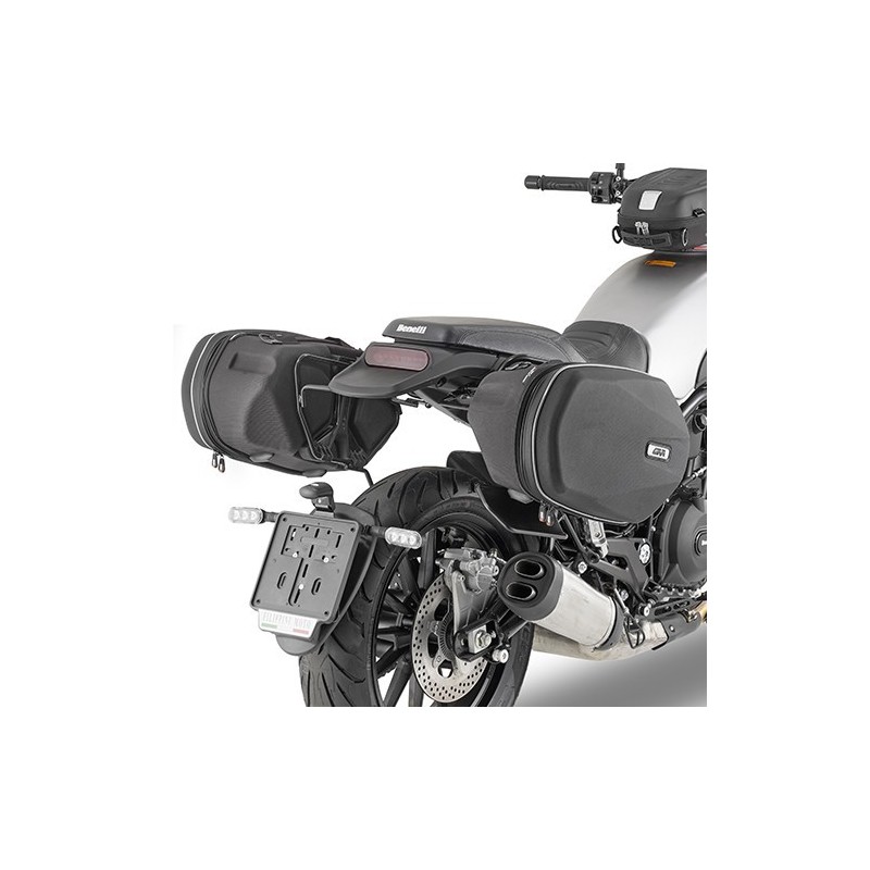 SPEZIFISCHE ABSTANDSHALTER GIVI FÜR WEICHE SEITENTASCHEN E KOFFER EASYLOCK BENELLI LEONCINO 500 2018-2020
