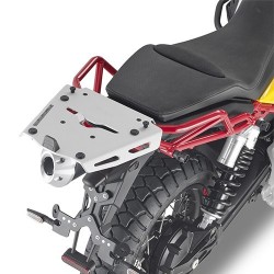 REAR ATTACHMENT GIVI IN ALUMINUM FOR FIXING THE MONOKEY CASE MOTO GUZZI V85 TT 2019-2020