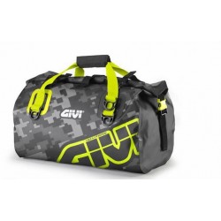 SATTELTASCHE GIVI WASSERDICHTE, 40 LITER, CAMOUFLAGE GRAU/GELB