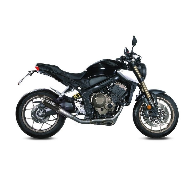 IMPIANTO DI SCARICO COMPLETO MIVV MK3 HONDA CB 650 R 2019-2020, NON OMOLOGATO CARBONIO