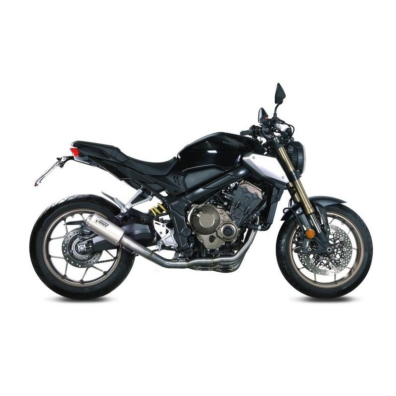 IMPIANTO DI SCARICO COMPLETO MIVV MK3 HONDA CB 650 R 2019-2020, NON OMOLOGATO ACCIAIO