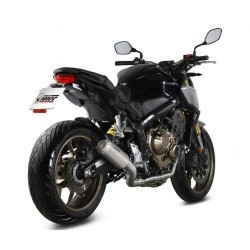 IMPIANTO DI SCARICO COMPLETO MIVV MK3 HONDA CB 650 R 2019-2020, NON OMOLOGATO ACCIAIO