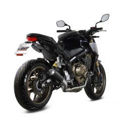 COMPLETE EXHAUST SYSTEM MIVV MK3 HONDA CB 650 R 2019-2020, NOT APPROVED BLACK