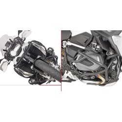 PARTE INFERIOR DE PROTECCIÓN TUBULAR GIVI BMW R 1250 RS 2019-2020, NEGRA