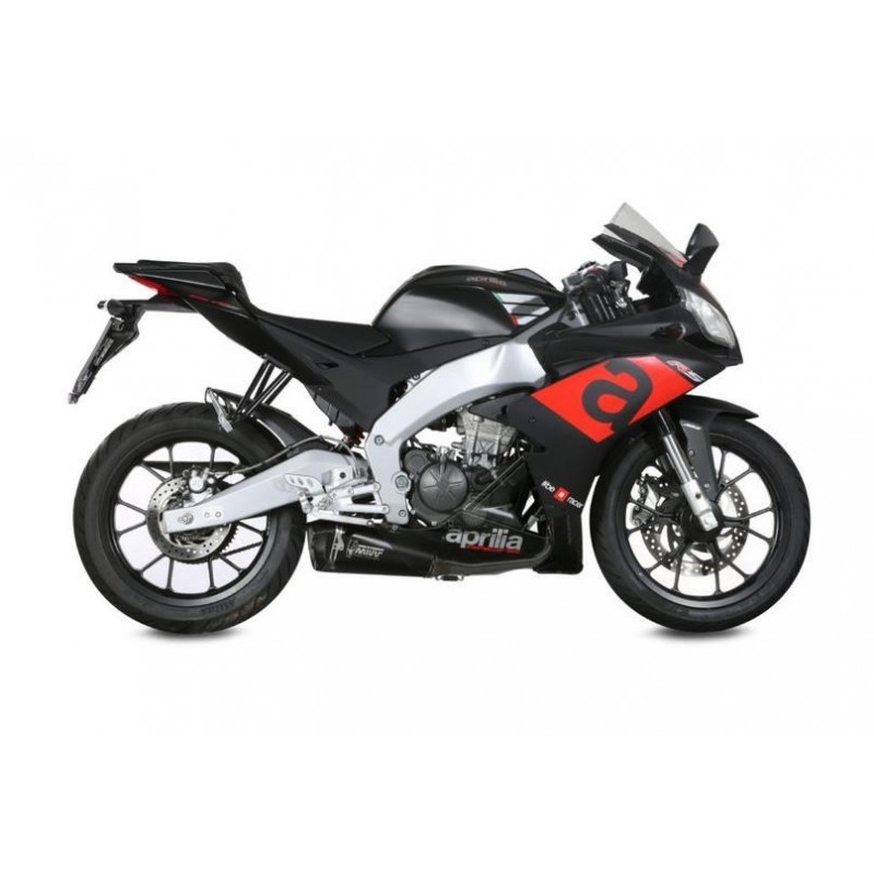 TERMINALE MIVV DELTA RACE APRILIA RS 125 2017-2020, DEKAT BLACK/CARBONIO