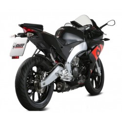 EXHAUST MIVV DELTA RACE FOR APRILIA RS 125 2017-2020, DEKAT BLACK/CARBON