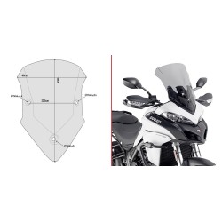 PARABRISAS GIVI DUCATI MULTISTRADA 950 S 2019-2020, AHUMADO