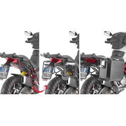 SPEZIFISCHER STAHLROHR-SEITENKOFFERTRÄGE GIVI FÜR KOFFER MONOKEY CAM-SIDE DUCATI MULTISTRADA 950 S 201