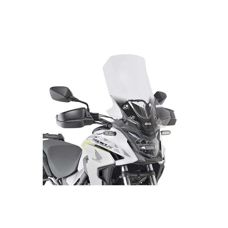 WINDSHIELD GIVI HONDA CB 500 X 2019-2020, TRANSPARENT