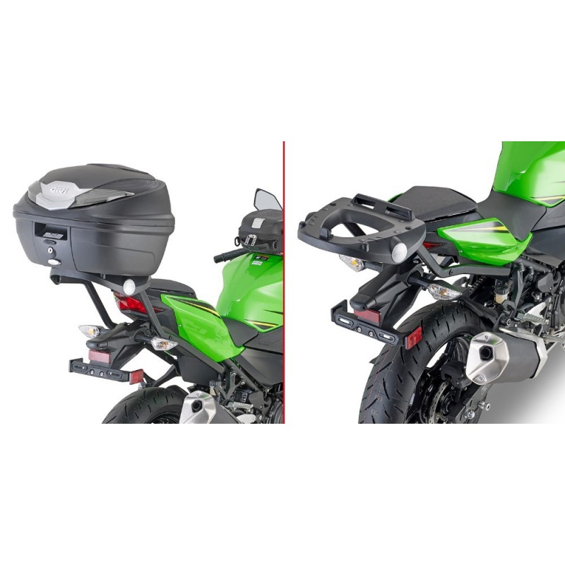 SPEZIFISCHER TOPCASE TRÄGER GIVI 4127FZ FÜR TOPCASE MONOLOCK KAWASAKI NINJA 400 2018-2020