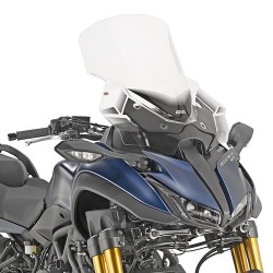 CUPOLINO GIVI TOURING YAMAHA NIKEN 900 2019-2020, TRASPARENTE, CON KIT DI MONTAGGIO