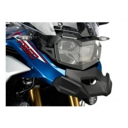 FRONT HEADLIGHT GUARD PUIG BMW F 850 GS ADVENTURE 2019-2020, TRANSPARENT