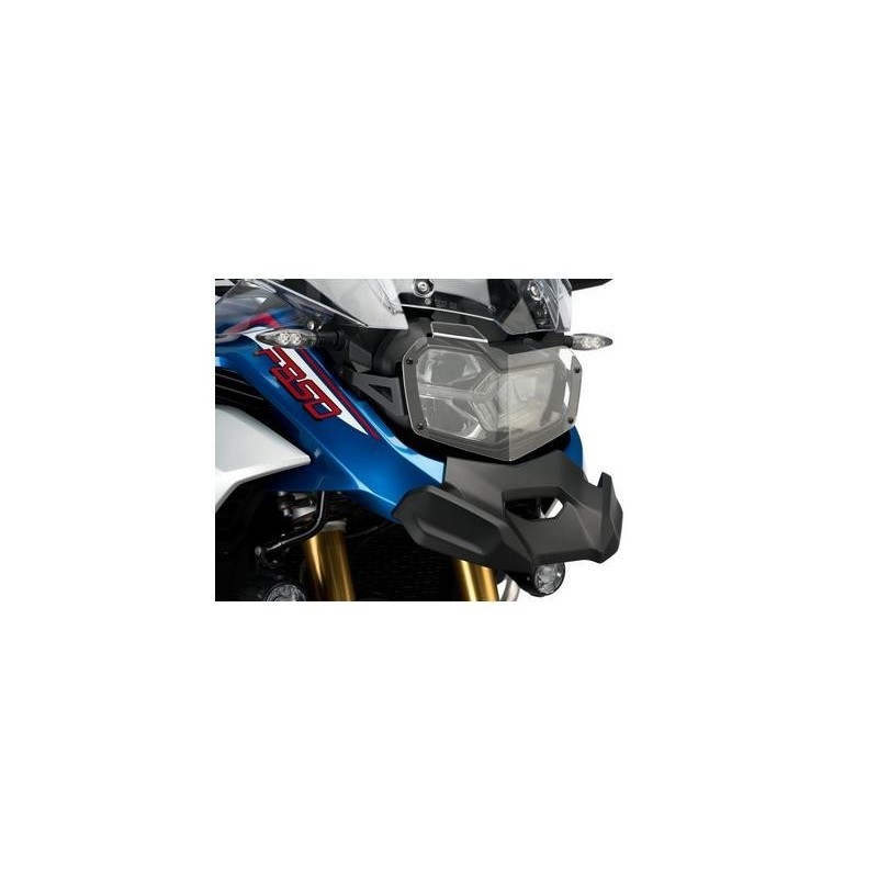 FRONT HEADLIGHT GUARD PUIG BMW F 850 GS ADVENTURE 2019-2020, TRANSPARENT