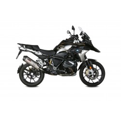 TERMINALE MIVV OVALE BMW R 1250 GS ADVENTURE 2018-2020, OMOLOGATO TITANIO/CARBONIO