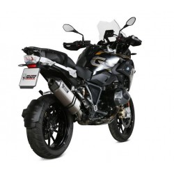 EXHAUST MIVV SPEED EDGE BMW R 1250 GS 2018-2020, APPROVED STEEL/CARBON