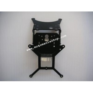 PORTAMATRÍCULA KAWASAKI Z 1000 2003-2006, CON INCLINACIÓN AJUSTABLE
