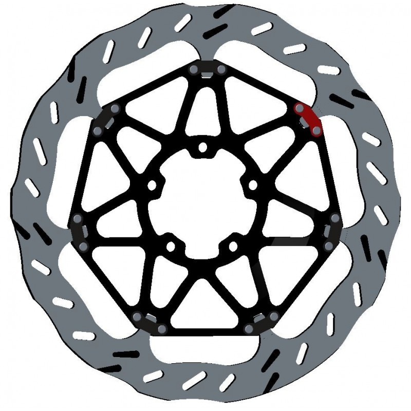 PAR DE DISCOS DE FRENO DELANTERO BRAKING EPTA WAVE DUCATI PANIGALE V4 S 2020