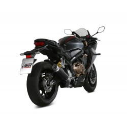 COMPLETE EXHAUST SYSTEM MIVV GP PRO FOR HONDA CBR 650 R 2019-2020, DEKAT BLACK